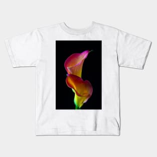 Two Beautiful Lovely Calla lilies Kids T-Shirt